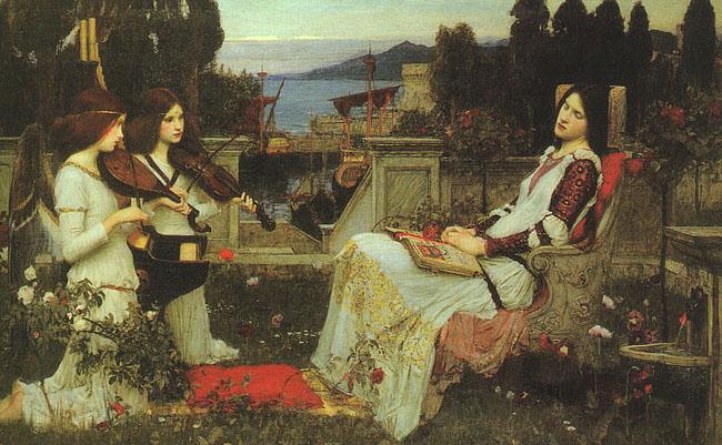 John William Waterhouse St.Cecilia